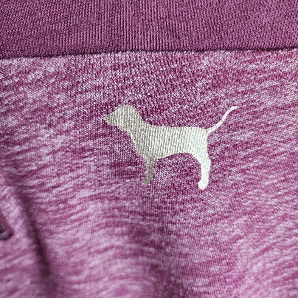 PINK Victoria's Secret Quarter Zip Sweatshirt Sz XS - Picture 7 of 9